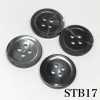 STB17 貝殼鈕扣-Smoke-