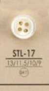 STL17 天然材料 厚型 四孔 貝殼鈕扣