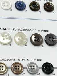 VE9470 帶 4 個前孔的聚酯纖維樹脂鈕扣 愛麗絲鈕扣 更多照片