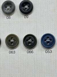 WNT100 優雅的 4 孔聚酯纖維紐扣，適用於襯衫和襯衫[羈扣] Osaka Plastic Industries（DAIYA BUTTON） 更多照片
