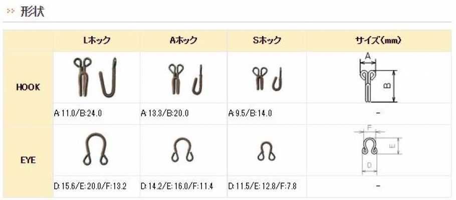 ファインホック 精緻扣件
