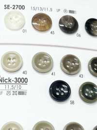 NICK3000 用於襯衫和輕便服裝的骨狀鈕扣 愛麗絲鈕扣 更多照片