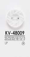 KV48009 兩孔簡約聚酯纖維鈕扣