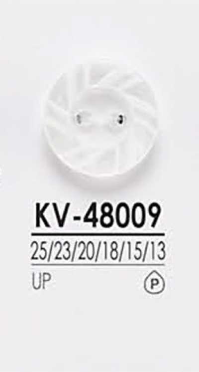 KV48009 兩孔簡約聚酯纖維鈕扣