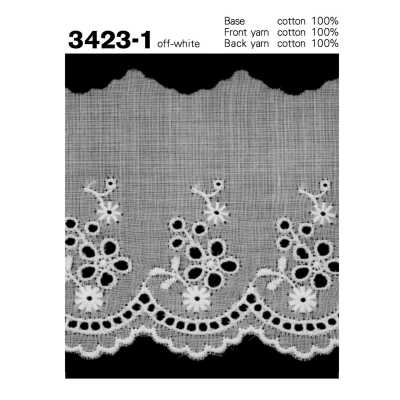 3423-1 棉蕾絲