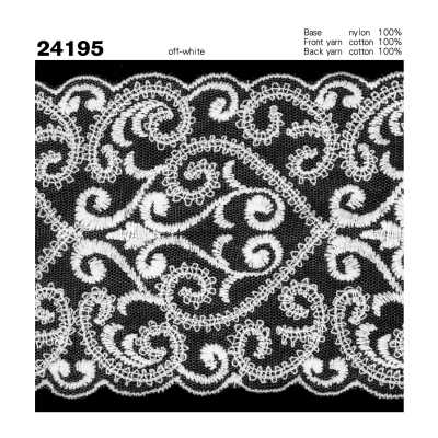 24195 網紗蕾絲