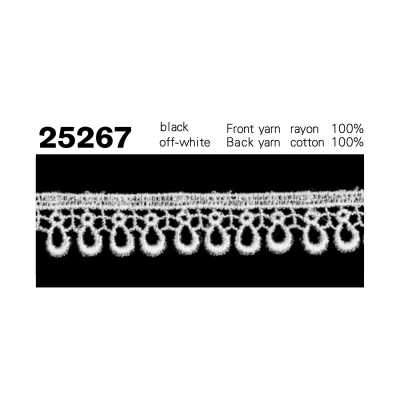 25267 細幅化學蕾絲