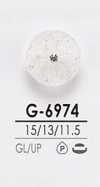 G6974 染色用粉紅色捲曲水晶石鈕扣