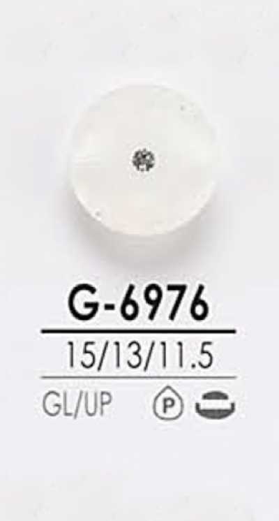 G6976 染色用 髮卷風 水晶石鈕扣