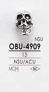 OBU4909 骷髏型金屬鈕扣