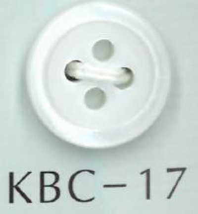 KBC-17 BIANCO SHELL4孔17型貝殼鈕扣