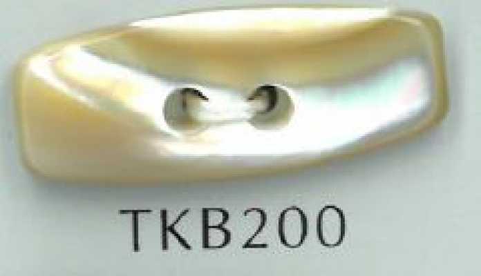 TKB200 兩孔粗呢貝殼鈕扣