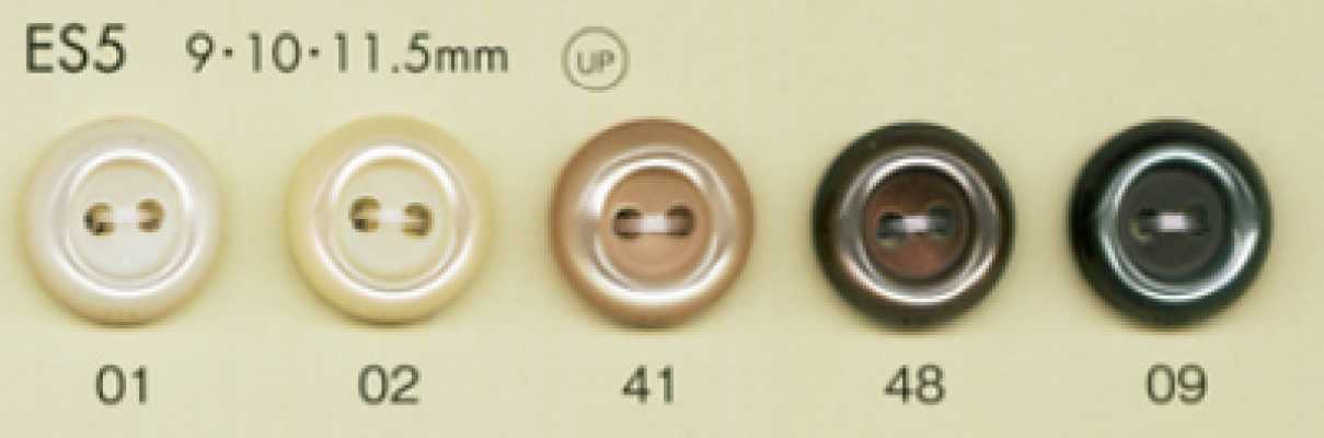 ES5 DAIYA BUTTONS 仿貝殼聚酯纖維鈕扣