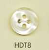HDT8 DAIYA BUTTONS 耐衝擊HYPER DURABLE系列 仿貝殼聚酯纖維鈕扣