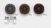 DM2140 用於夾克和西裝的 4 孔金屬鈕扣