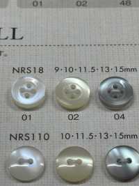 NRS18 DAIYA BUTTONS紐扣聚酯纖維仿貝殼[羈扣] Osaka Plastic Industries（DAIYA BUTTON） 更多照片