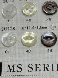 SU108 DAIYA BUTTONS紐扣聚酯纖維仿貝殼[羈扣] Osaka Plastic Industries（DAIYA BUTTON） 更多照片