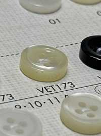 VET173 DAIYA BUTTONS紐扣聚酯纖維仿貝殼[羈扣] Osaka Plastic Industries（DAIYA BUTTON） 更多照片