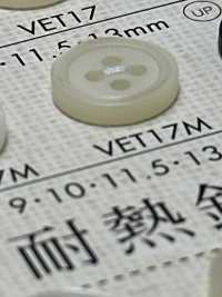 VET17M DAIYA BUTTONS紐扣聚酯纖維仿貝殼[羈扣] Osaka Plastic Industries（DAIYA BUTTON） 更多照片