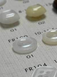 FR100 DAIYA BUTTONS紐扣聚酯纖維仿貝殼[羈扣] Osaka Plastic Industries（DAIYA BUTTON） 更多照片