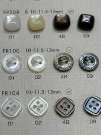 FR100 DAIYA BUTTONS紐扣聚酯纖維仿貝殼[羈扣] Osaka Plastic Industries（DAIYA BUTTON） 更多照片