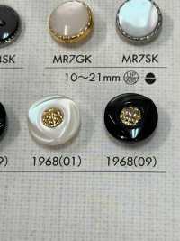 1968 簡單優雅的襯衫和襯衫鈕扣[羈扣] Osaka Plastic Industries（DAIYA BUTTON） 更多照片