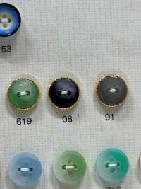 OP190G 五顏六色的童話閃閃發光的鈕扣[羈扣] Osaka Plastic Industries（DAIYA BUTTON） 更多照片