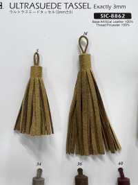 SIC-8862 麂皮流蘇3 毫米[緞帶、帶、繩子] 新道良質（SIC） 更多照片
