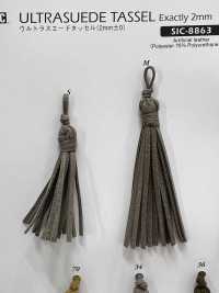 SIC-8863 麂皮流蘇2mm[緞帶、帶、繩子] 新道良質（SIC） 更多照片