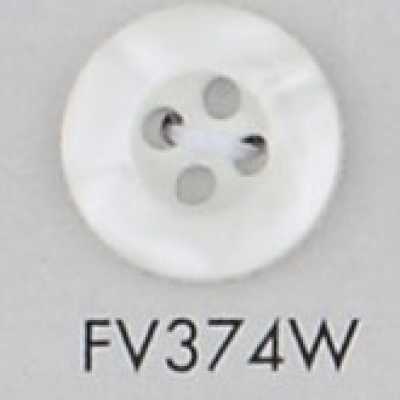 FV374W 聚酯纖維樹脂製鈕扣