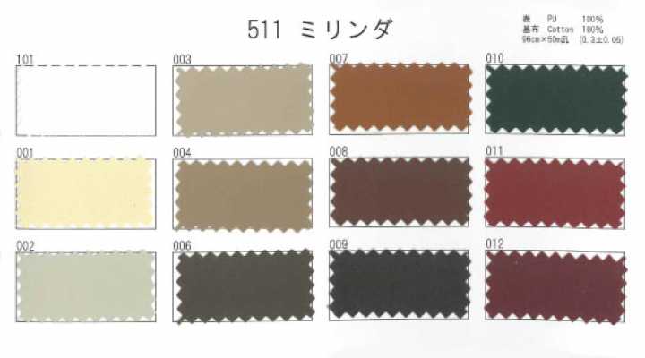 511 米琳達 合成皮革 消光 啞光 薄款