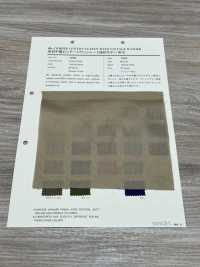 1232 曬乾的老式水洗加工CM80緞紋寬幅[布料] VANCET 更多照片