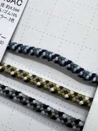 CAB-45AC 迷彩圖案彈性鬆緊帶4.5MM Cordon 更多照片