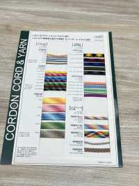 KNP-01R(M) 鹿子單珠地圖案串4MM[緞帶、帶、繩子] Cordon 更多照片