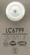 LC6799 用於染色，粉紅色捲曲狀水晶石鈕扣