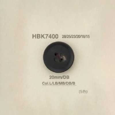 HBK7400 水牛角製 表孔四眼鈕扣