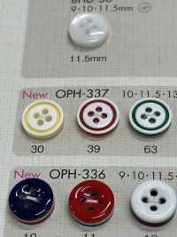 OPH337 DAIYA BUTTONS 防震四孔聚酯纖維紐扣[鈕扣] 大阪鈕扣（DAIYA BUTTON） 更多照片