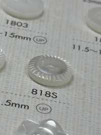 818S DAIYA BUTTONS 兩孔紐扣聚酯纖維仿貝殼[羈扣] Osaka Plastic Industries（DAIYA BUTTON） 更多照片