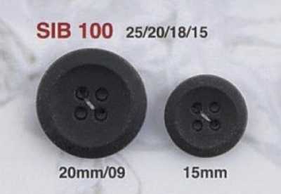 SIB100 Mirable（矽膠）製 表孔四孔鈕扣