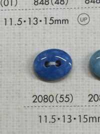 2080 2孔橢圓形鈕扣[羈扣] Osaka Plastic Industries（DAIYA BUTTON） 更多照片