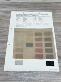 1201 CM80精紡細布曬乾復古水洗加工[布料] VANCET 更多照片