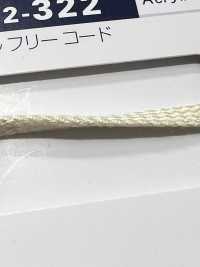 122-322 細無腈綸纖維繩子，扁平繩[緞帶、帶、繩子] DARIN 更多照片