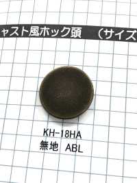KH-HA 上部零件扁平 2.2mm 厚度[四合扣/氣眼扣] Morito（MORITO） 更多照片