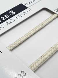 125-3 棉紡編織繩繩子圓繩[緞帶、帶、繩子] 更多照片