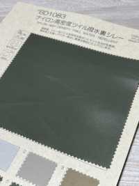 BD1083 尼龍高密斜紋防潑水背面料矽萊加工 Cosmo Textile 日本 更多照片