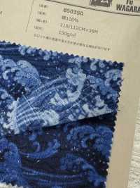 850350 SEVENBERRY® 山東山東綢丹寧布- 日式圖案[布料] VANCET 更多照片