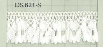 DS621-S 彈力蕾絲 荷葉邊蕾絲 23mm
