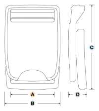 WB-H YKK 扣 WB-H 皮帶扣[扣和鉤子] YKK拉鍊 更多照片