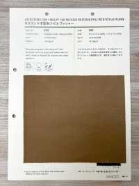 925 塔絲隆x空心線斜紋水洗加工[布料] VANCET 更多照片