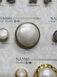 NA6644 尼龍樹脂/ABS樹脂矩形環紐扣[鈕扣] 愛麗絲鈕扣 更多照片